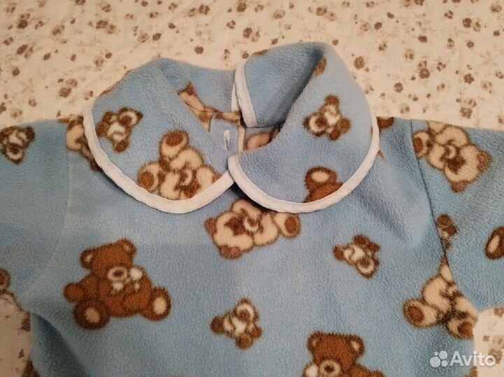 Теплое платье для девочки