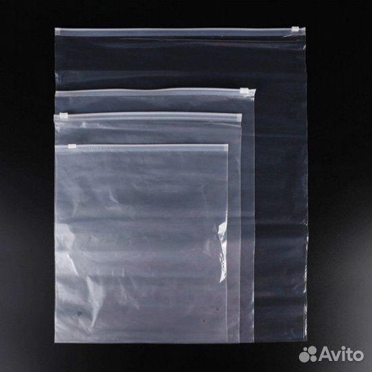 Пакет зиплок С бегунком 350Х450мм