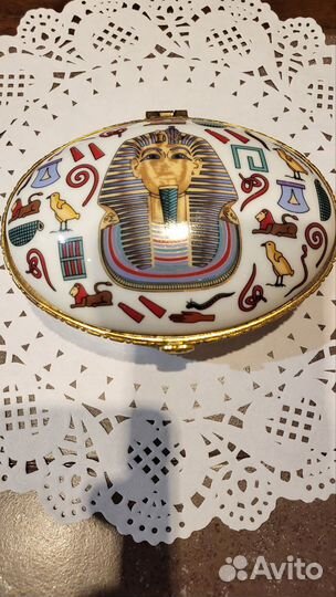 Шкатулка для украшений фарфор