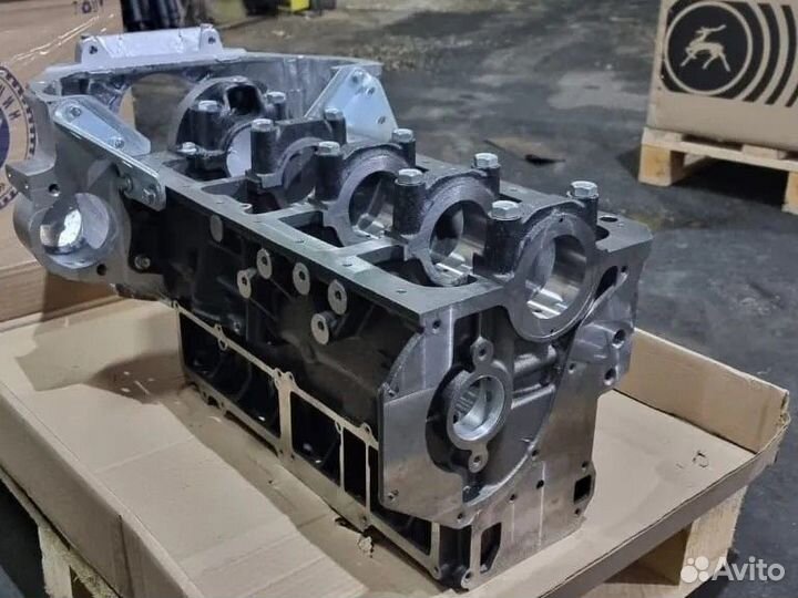 Блок цилиндров Эвотек чугунный новый