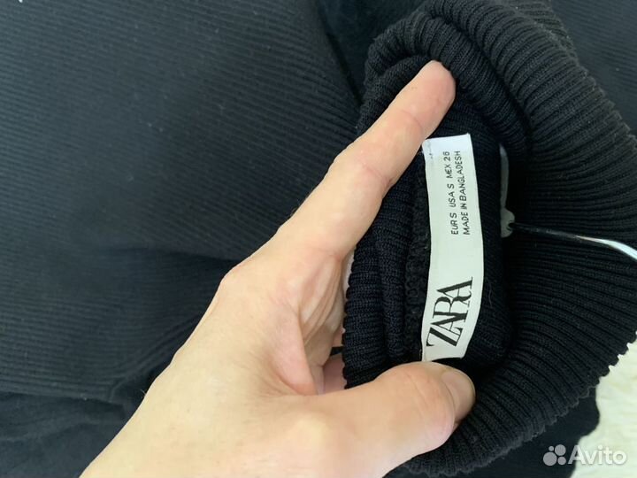 Платье zara 42 черное