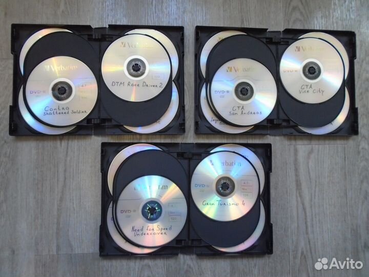 30 дисков, игр на прошитую PS2 Sony PlayStation 2