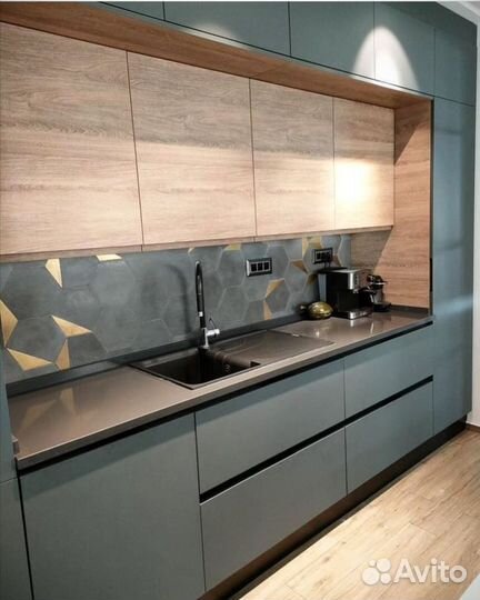 Кухонный гарнитур С Барной Стойкой