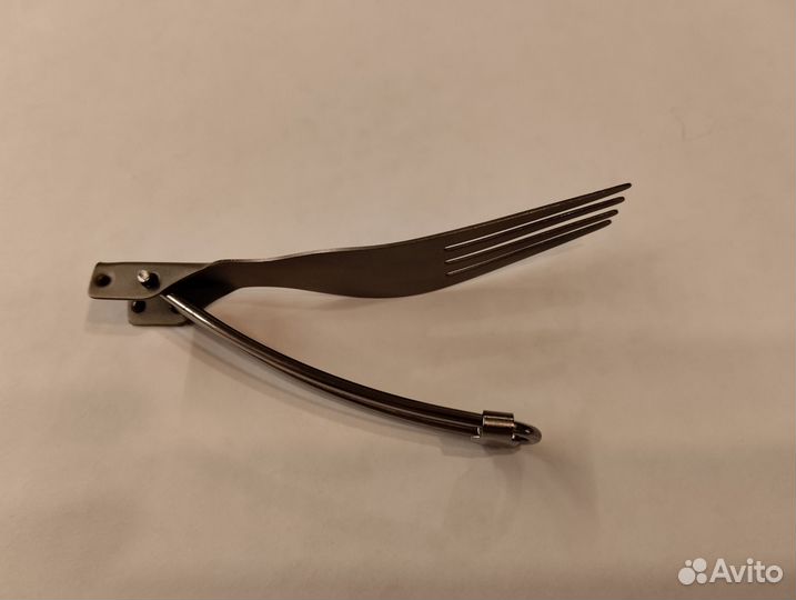 Вилка титановая складная Lixada