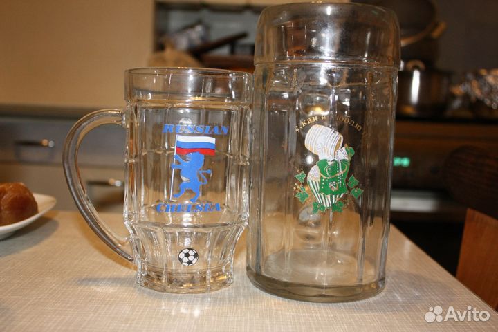 Пивные кружки и бокалы