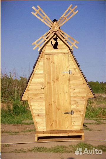 Дачный туалет с установкой Ф882