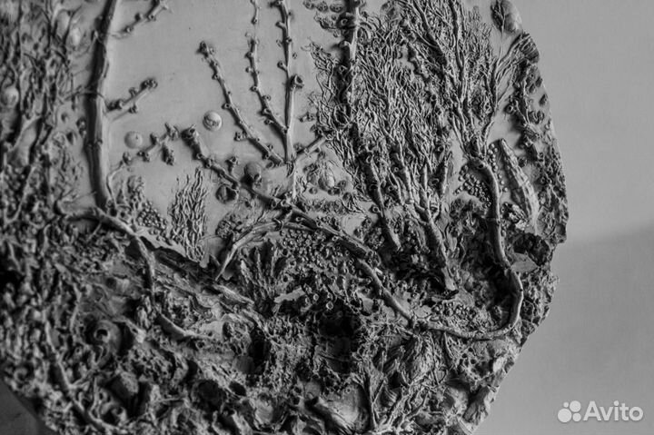 Настенное панно гипсовое морское дно