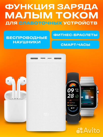 Повербанк xiaomi 30000 mAh