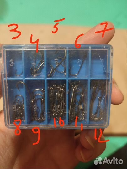 Рыбацкие грузила и крючки