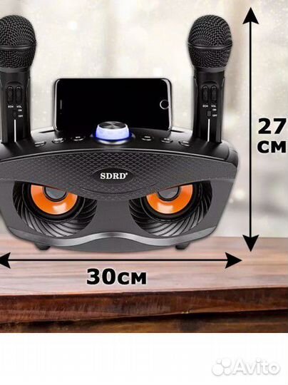 Караоке система с беспроводными микрофонами