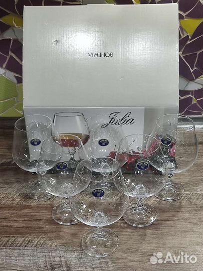 Бокалы Bohemia для бренди, коньяка