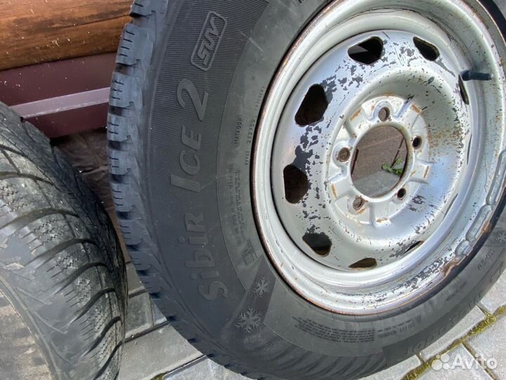 Колеса зимние Matador 225/70 R16 на УАЗ