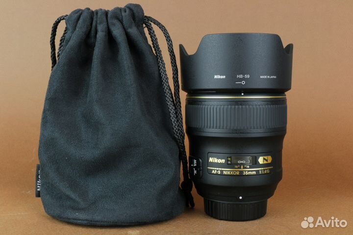 Nikon Nikkor AF-S 35mm f/1.4G (id 25213) NEW
