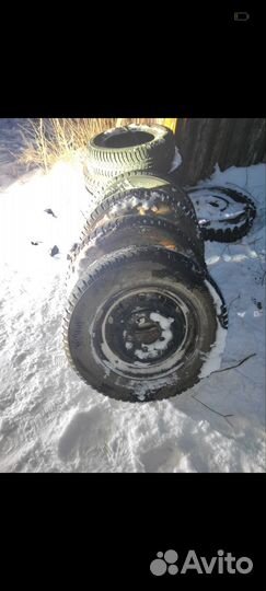 Зимние колеса на ниву r16