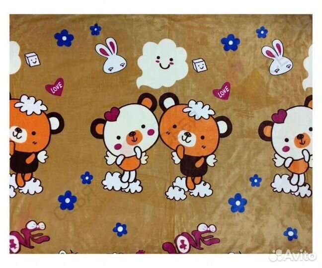 Плед детский Мишки