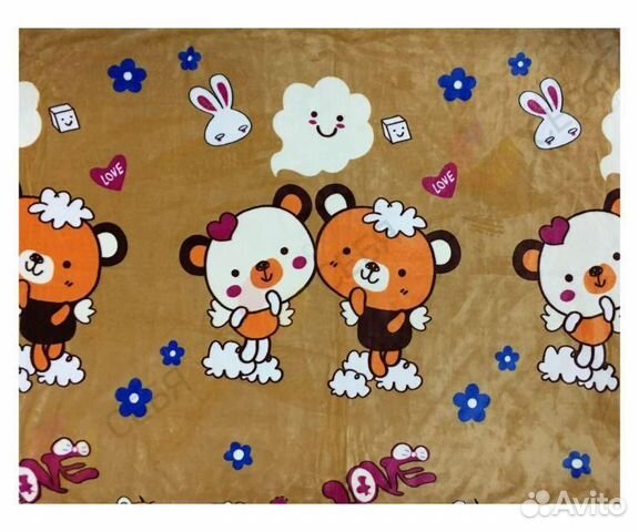 Плед детский Мишки