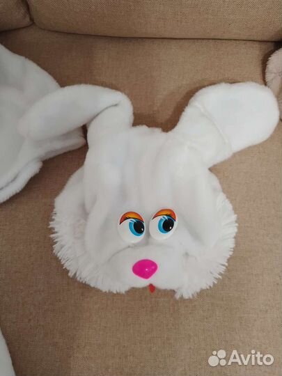 Костюм зайки для девочки 2-3 лет