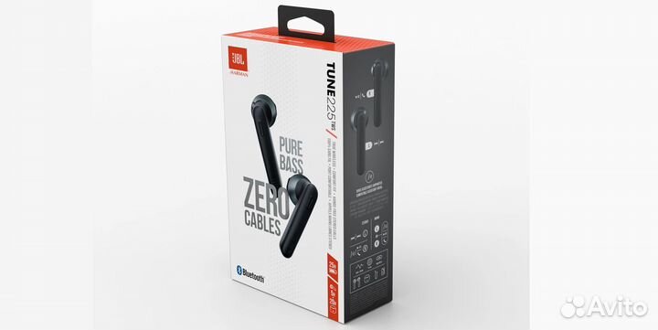 Блютуз наушники jbl tune 225 tws