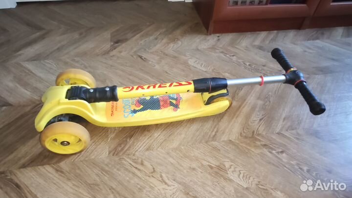 Самокат Kreiss детский трехколесный премиум