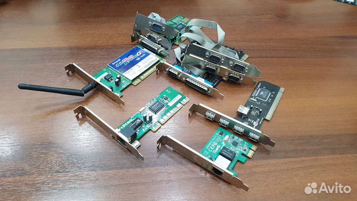 Сетевые карты и платы расширения USB/COM/LPT