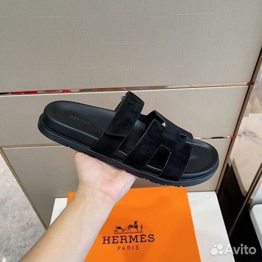 Шлепанцы мужские Hermes