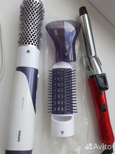 Philips Фен-щетка, Плойка для локонов. за всё