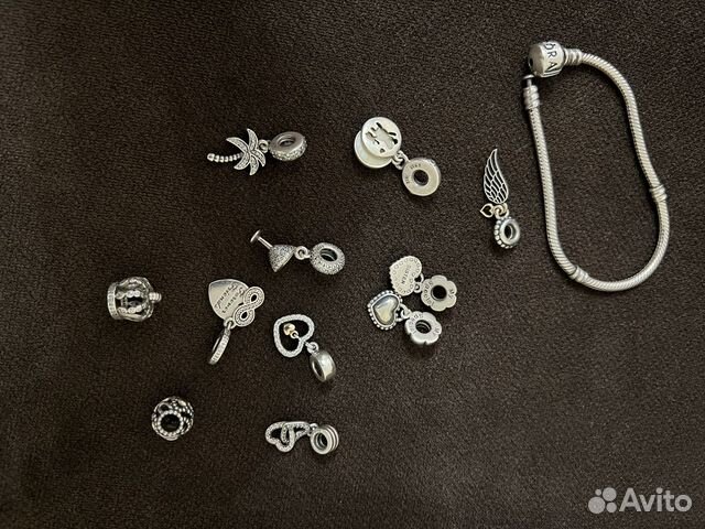 Браслет и шармы Pandora оригинал новый