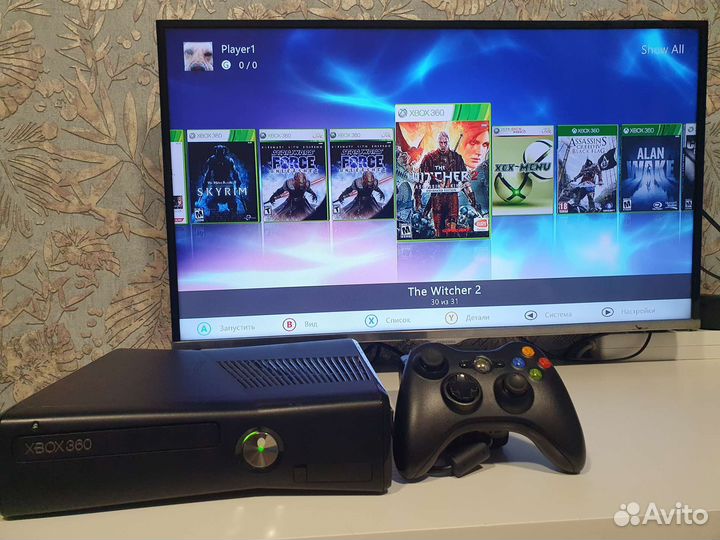 Игровая приставка xbox 360 прошитая freeboot 320гб