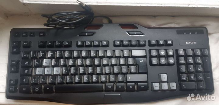 Игровая клавиатура logitech g 105
