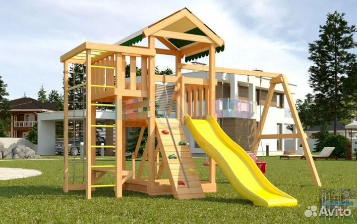 Детская площадка без заноз
