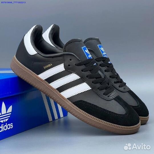 Adidas Samba Black (Арт.50108)