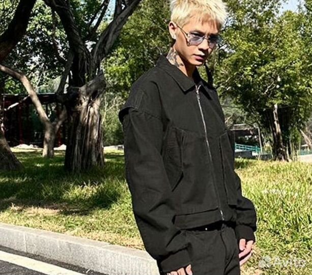 Легкая Куртка Бомбер Boxy Fit