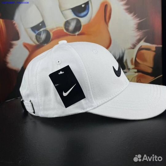 Белая бейсболка Nike (Арт.24357)