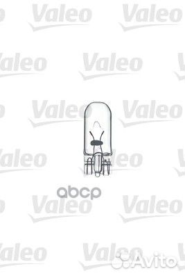 Лампа W5W 12V 5W Essetial W2.1*9.5d (10) Valeo