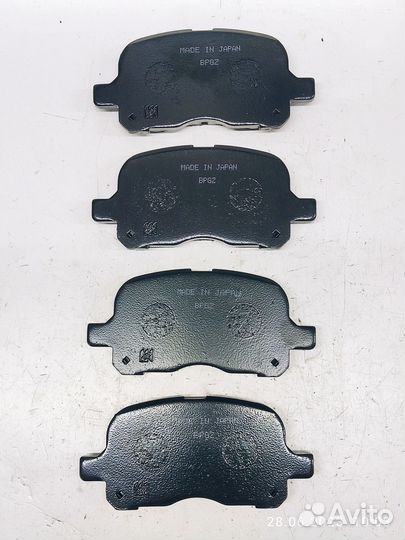 Колодки тормозные передние Corolla USA 97-02