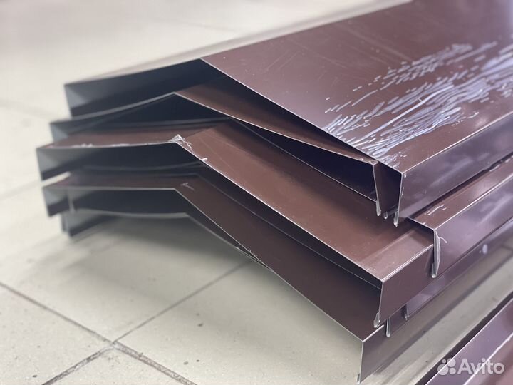 Отливы отлив 2000x255x05mm коричневый Ral8017