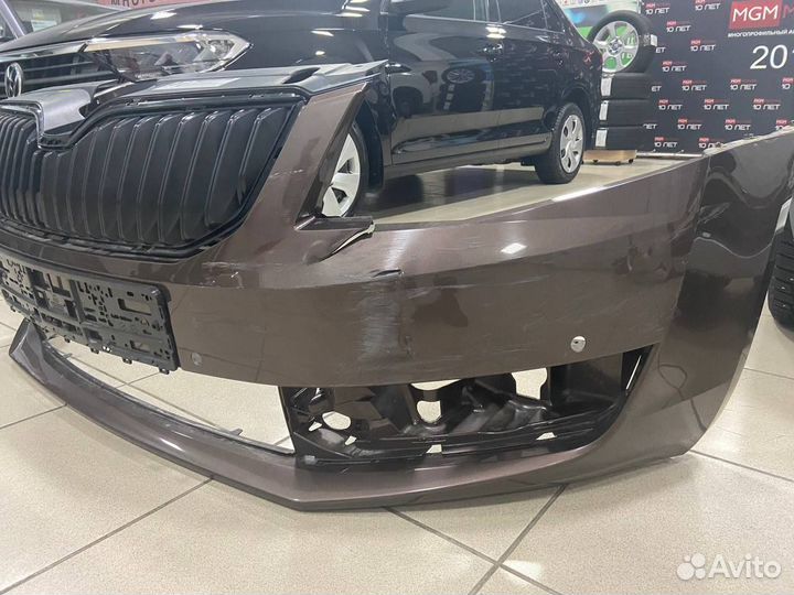 Бампер передний Skoda Octavia а7