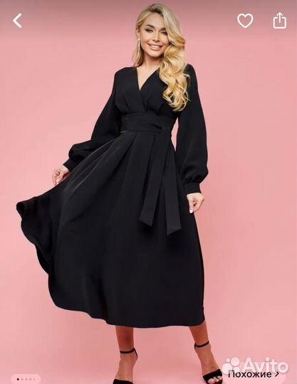 Платье plus size