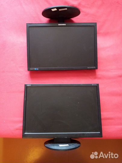 Мониторы 19 дюймов широкоформатные в хорошем состо
