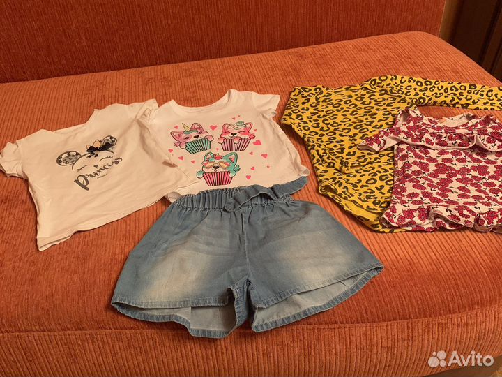 Детские вещи пакетом для девочек