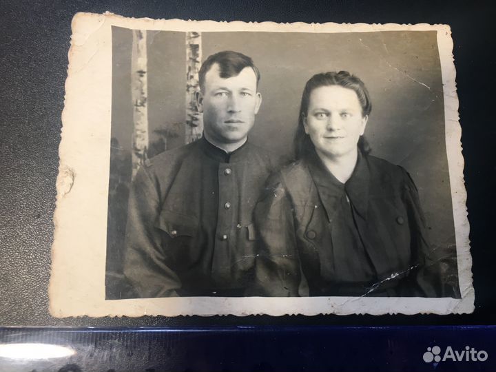 Пара 1948 мода одежда платье глаза фото СССР
