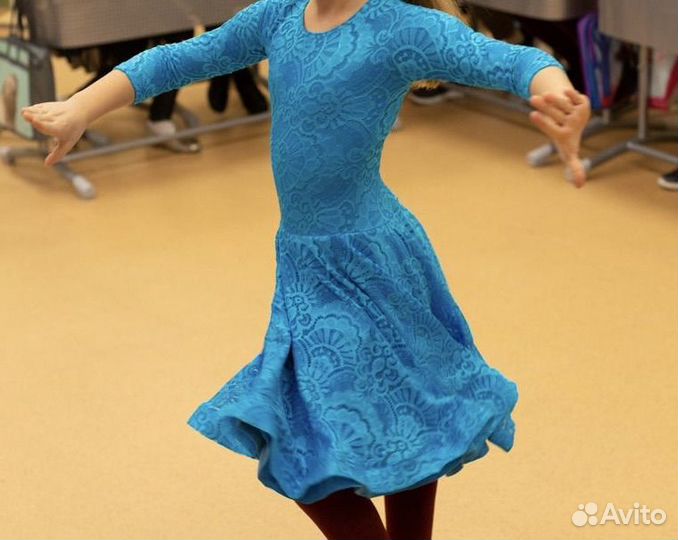 Танцевальное бальное платье