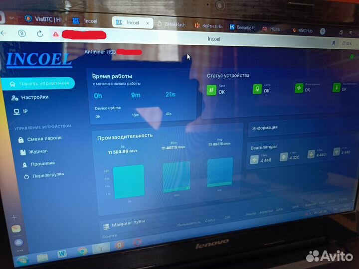 Antminer HS3 12th Мурманск