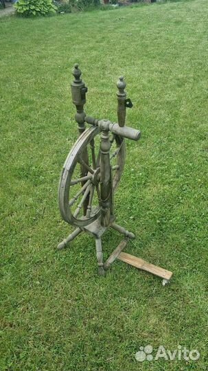 Прялка деревянная старинная