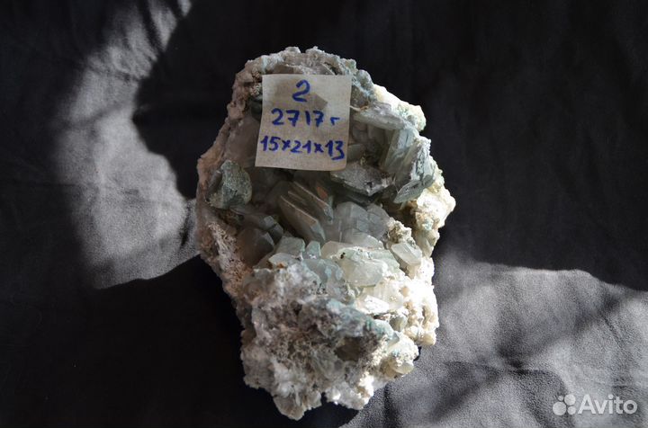 Кальцит, друза №2. Белореченское месторождение