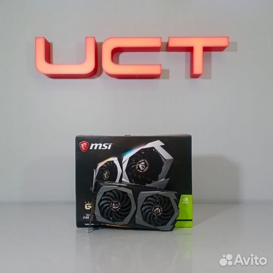 Видеокарта MSI Geforce GTX 1660ti Gaming X 6gb