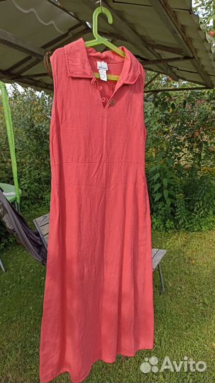 Сарафан льняной