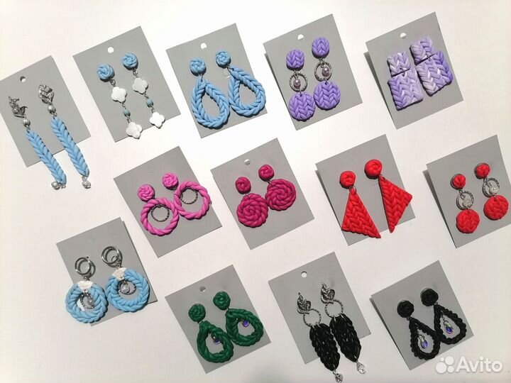 Сережки ручной работы