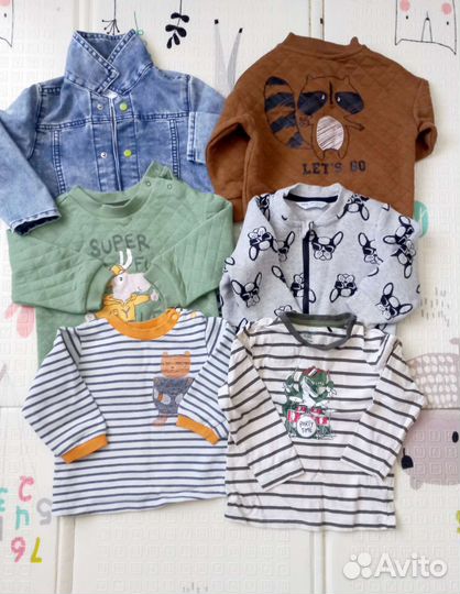 Вещи для мальчика 86 размер