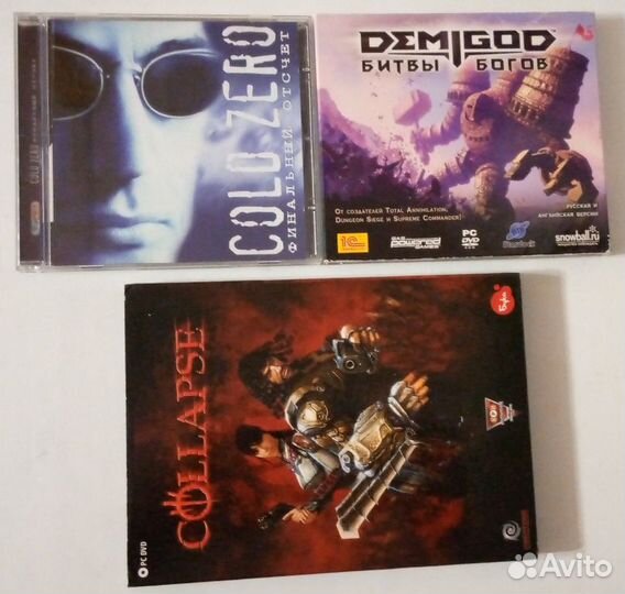Игры для PC - Collаpse,Сold Zero,Demigоd